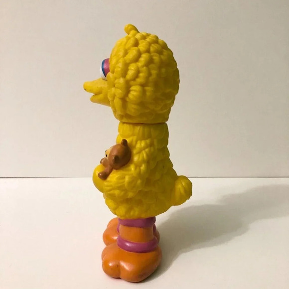 Vtg Sesame Street Big Bird Figures Kid Dimensions Hasbro With Teddy and  Kite - Picture 4 of 16